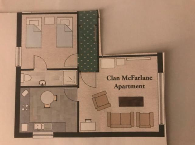 The Clan Macfarlane Apartment Килмарнок Экстерьер фото